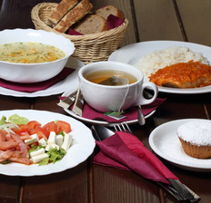 Меню VIP-ланча